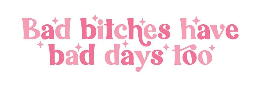 Bad Day Ribbon Bad Days Decal – Iron Lady Press