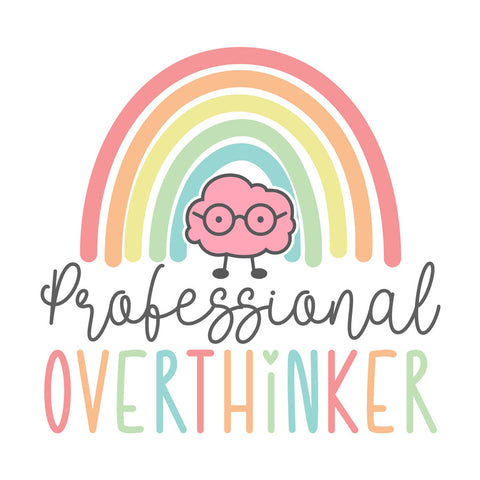 Professional Overthinker Decal