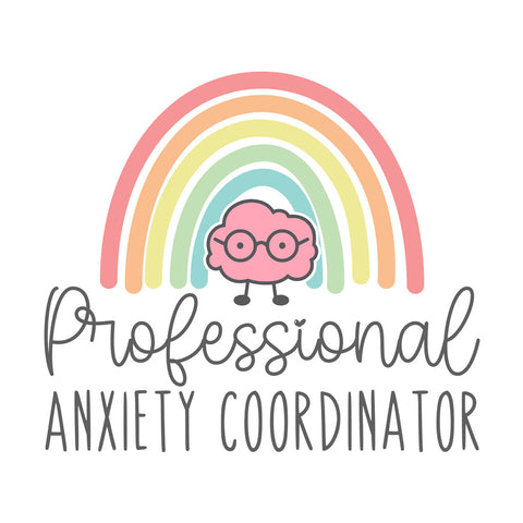 Professional Anxiety Coordinator Decal