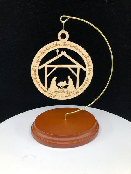 Holiday Ornament- Isaiah 9:6