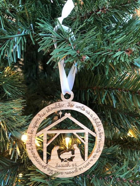 Holiday Ornament- Isaiah 9:6